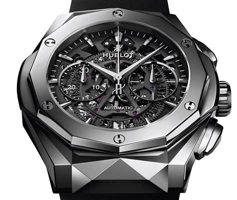 hublot aerofusion 45mm|Hublot titanium watch price.